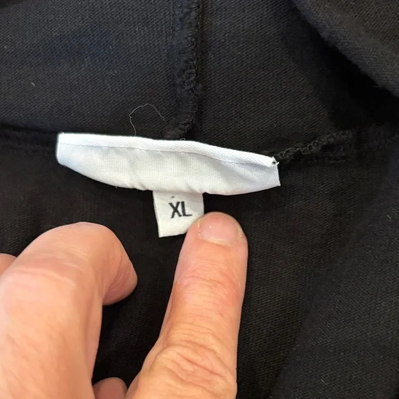 bryn Walker Black Hooded Sweatshirt - Picture 6 of 6